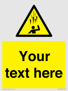 Custom Falling Ice sign